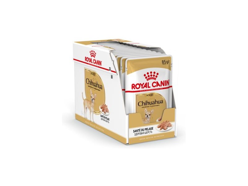 12x85g Royal Canin Adult Chihuahua Mousse - Umido Cane 12x85g Royal Canin Adult Chihuahua Mousse - Umido Cane